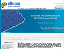 Tablet Screenshot of buhlerindustrial.net